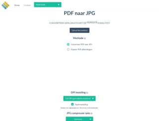pdfjpg.nl screenshot