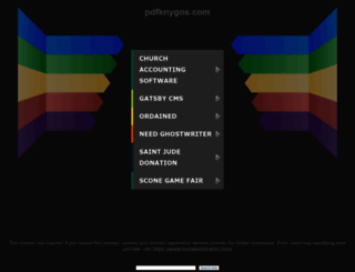 pdfknygos.com screenshot
