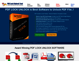 pdflockunlock.com screenshot