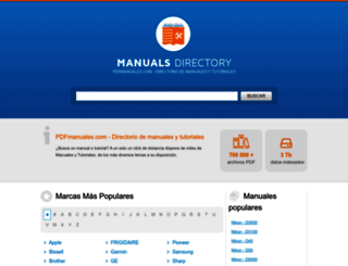 pdfmanuales.com screenshot