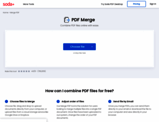 pdfmerge.com screenshot