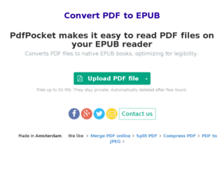 pdfpocket.com screenshot