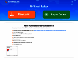 pdfrepairtoolbox.com screenshot