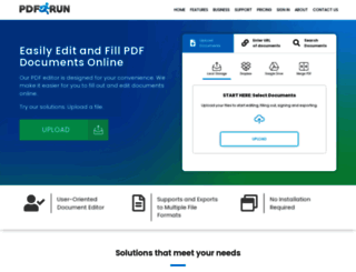 pdfrun.com screenshot
