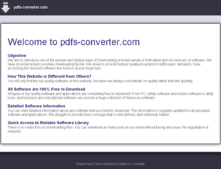 pdfs-converter.com screenshot