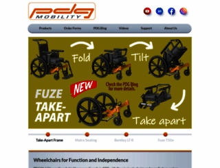 pdgmobility.com screenshot