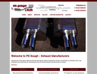 pdgough.com screenshot