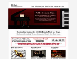 pdinfo.com screenshot