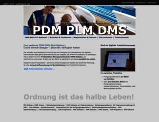 pdm-plm-software.de screenshot