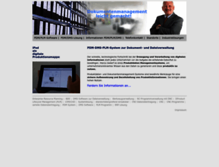 pdm-software.com screenshot