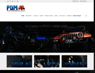 pdmconversions.com screenshot