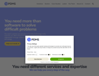 pdms.com screenshot
