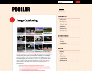 pdollar.wordpress.com screenshot