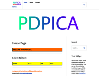 pdpica.wordpress.com screenshot