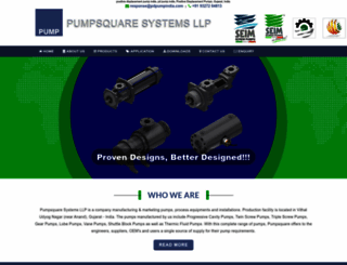 pdpumpindia.com screenshot