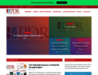 pdr.org.tr screenshot