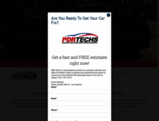 pdrtechs.com screenshot