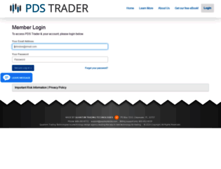 pdstrader.paydaystocks.com screenshot