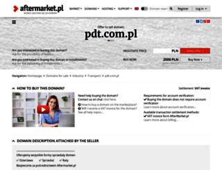 pdt.com.pl screenshot