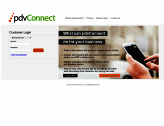 pdvconnect.com screenshot