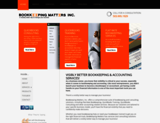 pdxbookkeeper.com screenshot