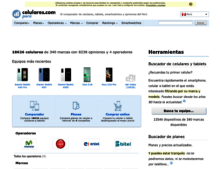 pe.celulares.com screenshot