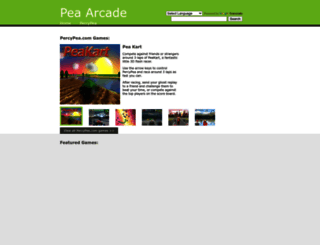 peaarcade.com screenshot