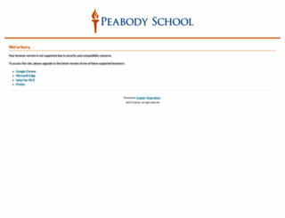 peabodyschool.schooladminonline.com screenshot