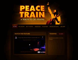 peace-train.com.au screenshot
