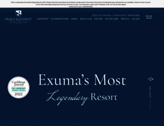 peaceandplenty.com screenshot