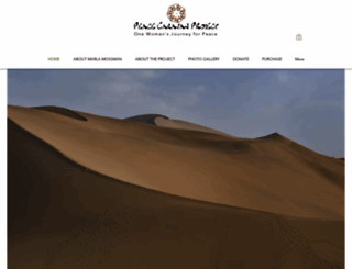 peacecaravan.com screenshot