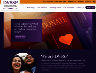 peacefromdv.org screenshot