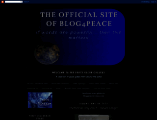 peaceglobegallery.blogspot.com screenshot