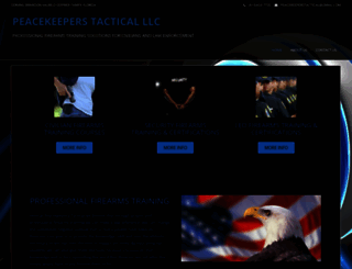 peacekeeperstactical.com screenshot