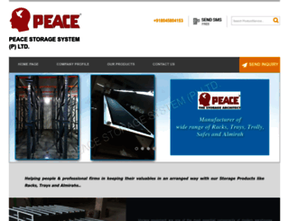 peacestoragesystem.com screenshot