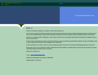 peachdevelopments.co.uk screenshot