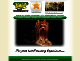 peachesparlor.com screenshot