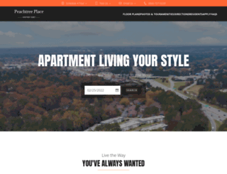 peachtreeplaceaptssc.com screenshot