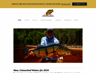 peacock-bass-fishing.com screenshot