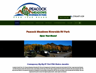 peacock-meadows.com screenshot