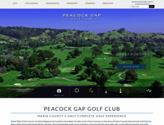 peacockgapgolfclub.com screenshot