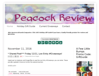 peacockreview.com screenshot