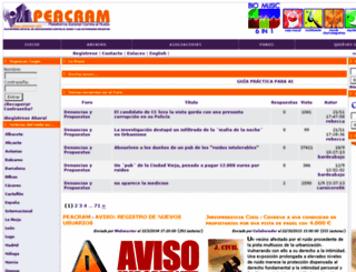 peacram.com screenshot