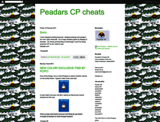 peadarscpcheats.blogspot.com screenshot