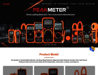 peak-meter.com screenshot
