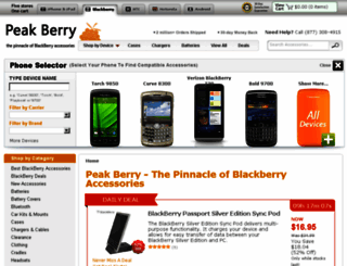 peakberry.com screenshot