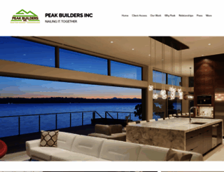 peakbuildersinc.com screenshot