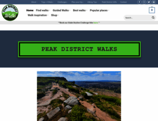 peakdistrictwalks.net screenshot