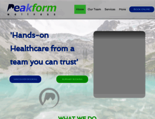 peakformwellness.com screenshot