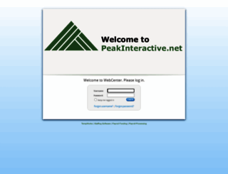 peakinteractive.net screenshot